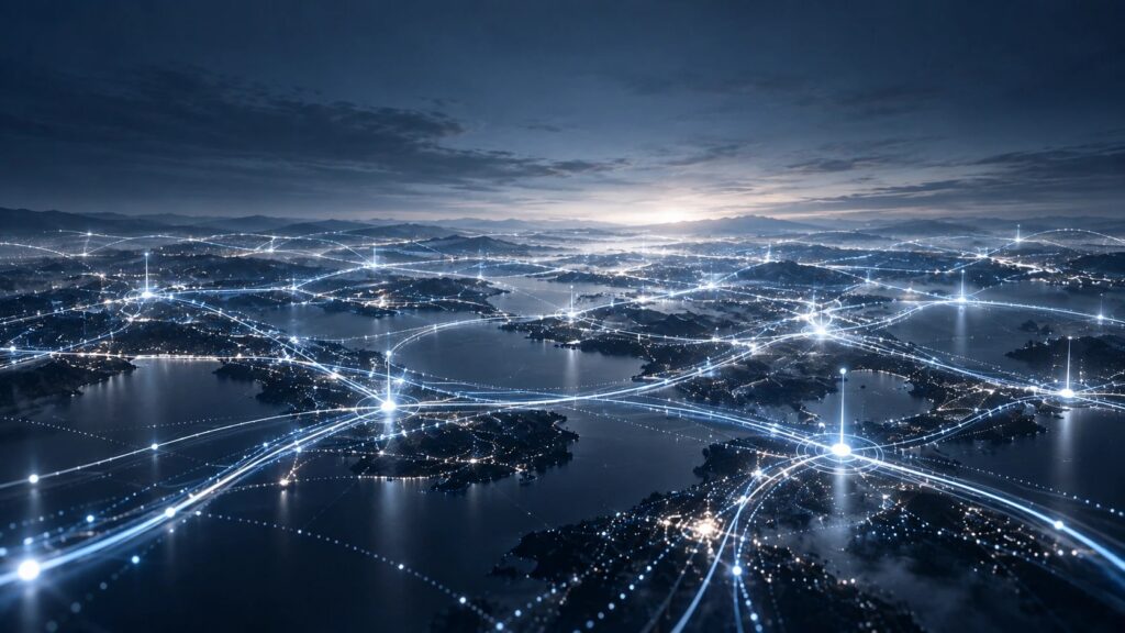 Global interconnected blockchain network